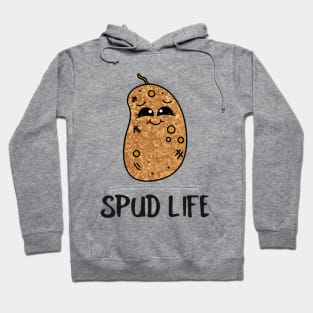 A VEGGIE  Powered Design For Potato Lovers Hoodie